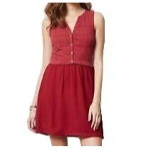 Anthro Saturday Sunday Women’s Highway Dress Sleeveless Cottagecore Prairie